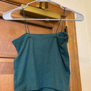 American Eagle Green Tank top Size M